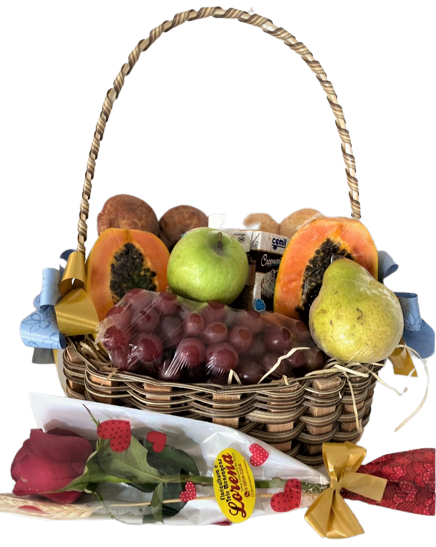 Cesta Café com Frutas