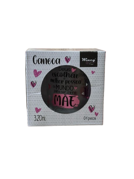 Caneca Deus Escolheu Minha Mãe